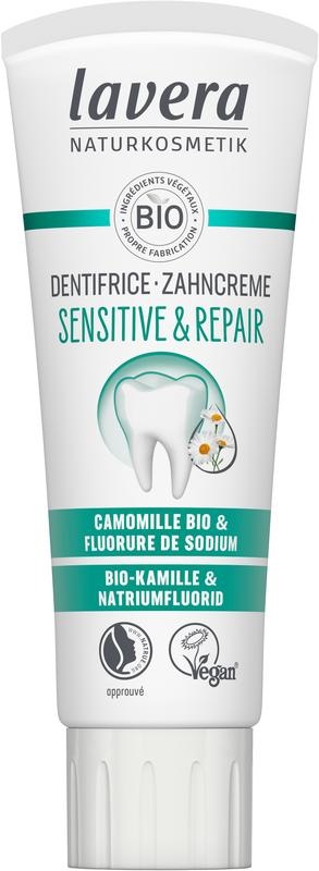 Lavera ZahnCreme Sensitiv & Repair Bio (75 Ml)