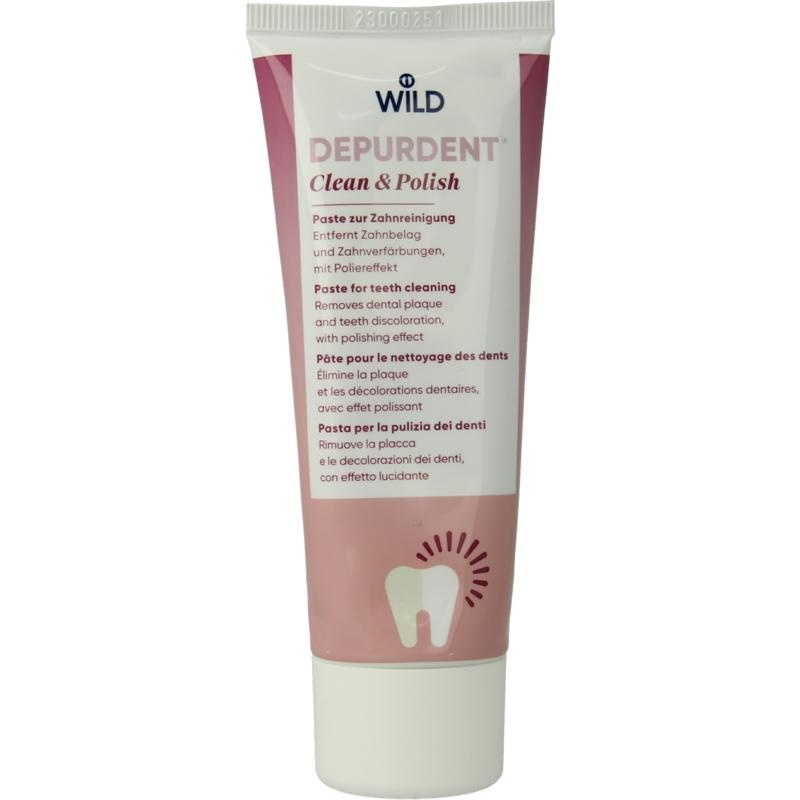 Wild Wild Depurdent Clean & Polish Whitening Zahnpasta (75 Ml)