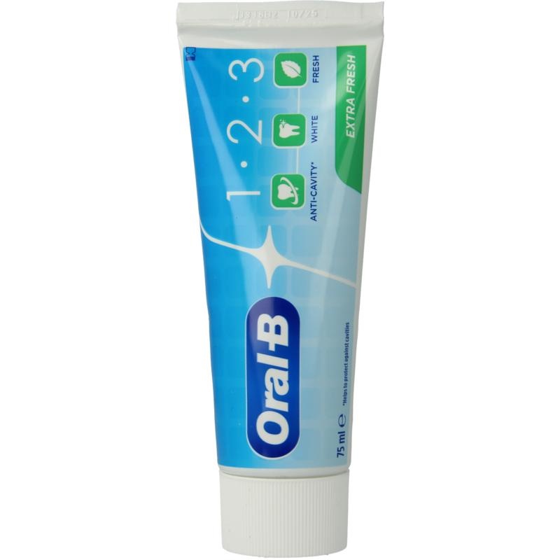 Oral B Zahnpasta frisch 123 (75 Ml)
