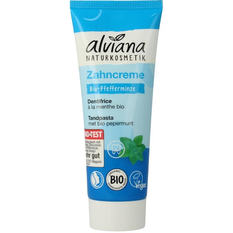 Alviana Alviana Zahnpasta mit Minze (75 Ml)