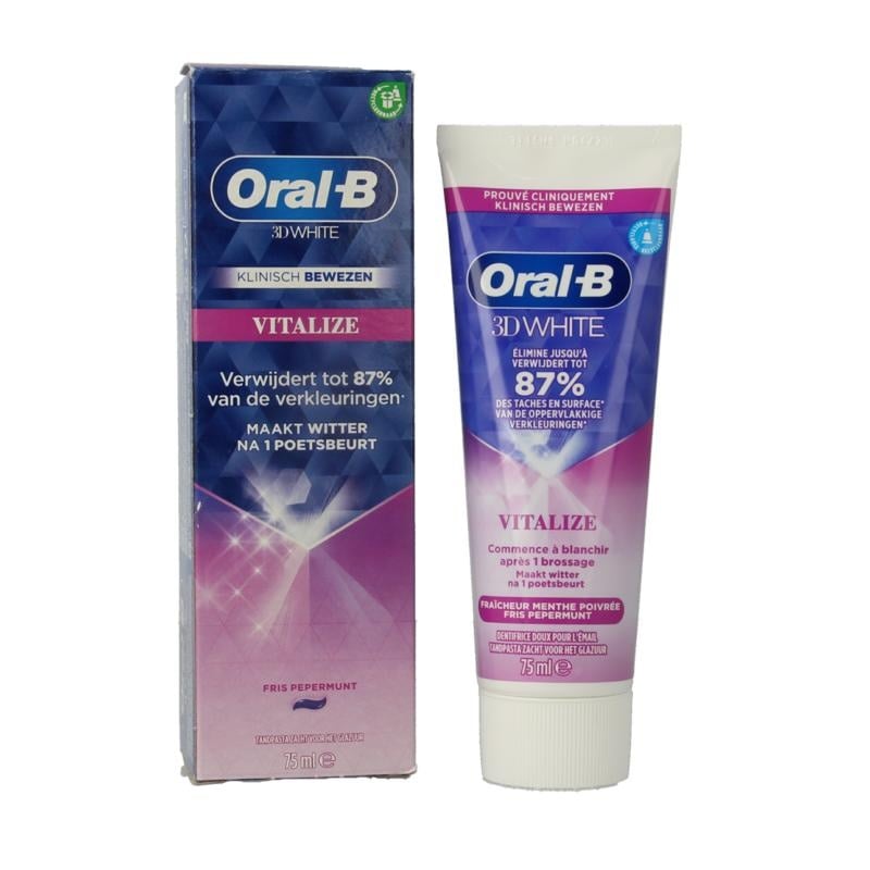 Oral B Zahnpasta 3D weiß vitalisieren (75 Ml)