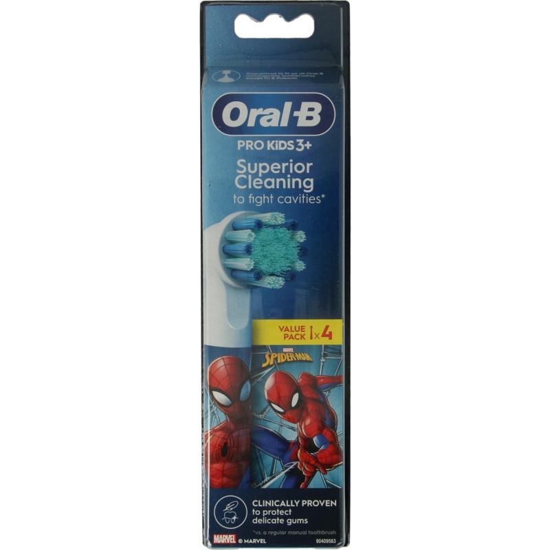 Oral B Oral B Bürstenkopf Kinder Spiderman (4 Stück)