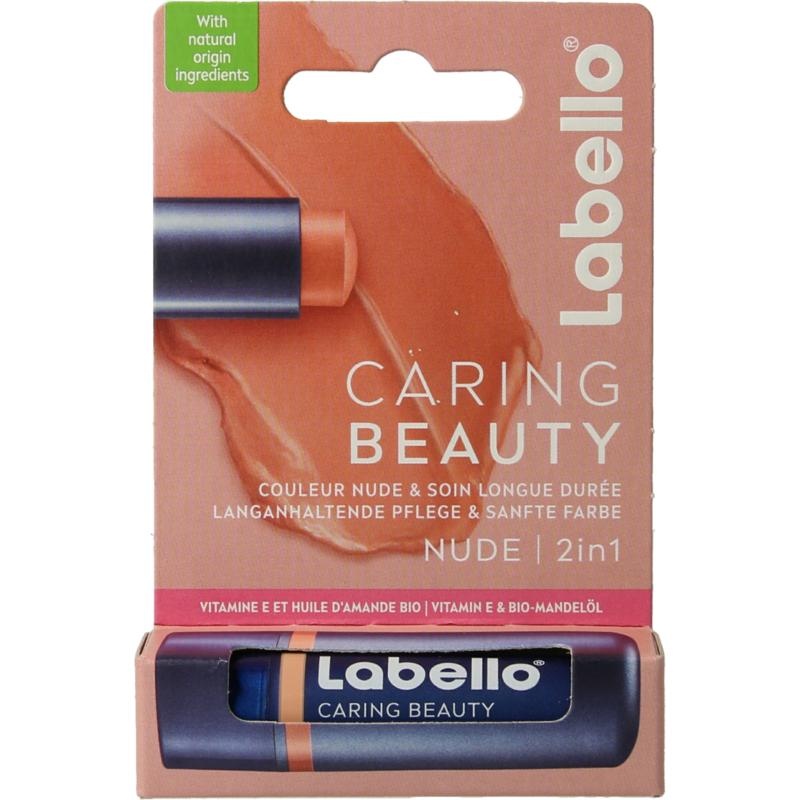 Labello Labello Caring Beauty Nude (4,8 Gramm)