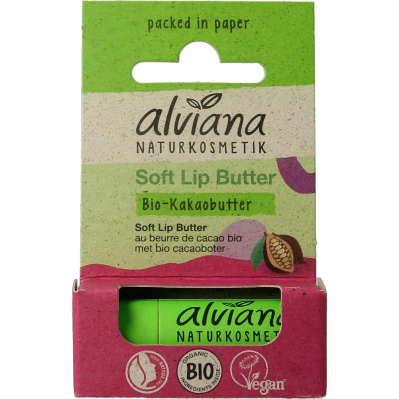 Alviana Alviana Lippenbutter weich mit Kakaobutter (5 Gramm)