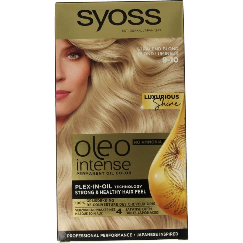 Syoss Color Oleo Intense 9-10 hellblonde Haarfarbe (1 Set)