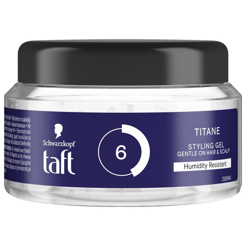 Taft Power Gel-Titanglas (250 Ml)