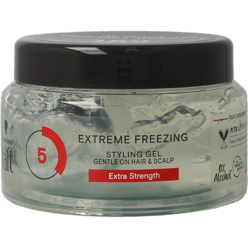 Taft Freezing Gel Extreme Glas (250 Ml)