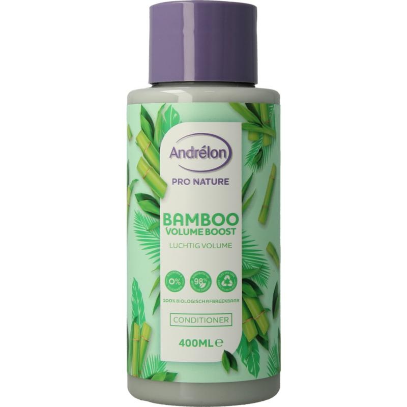 Andrelon Conditioner Pro Nature Bamboo Volume Boost (400 Ml)