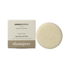 Green People Shampoo-Riegel, parfümfrei, reparierend, Anti-Frizz (50 Gramm)