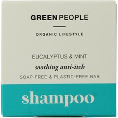 Green People Shampoo-Riegel Eukalyptus & Minze (50 Gramm)
