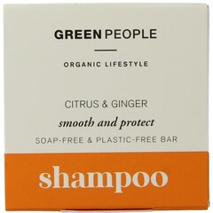 Green People Shampoo-Riegel Zitrus & Ingwer (50 Gramm)