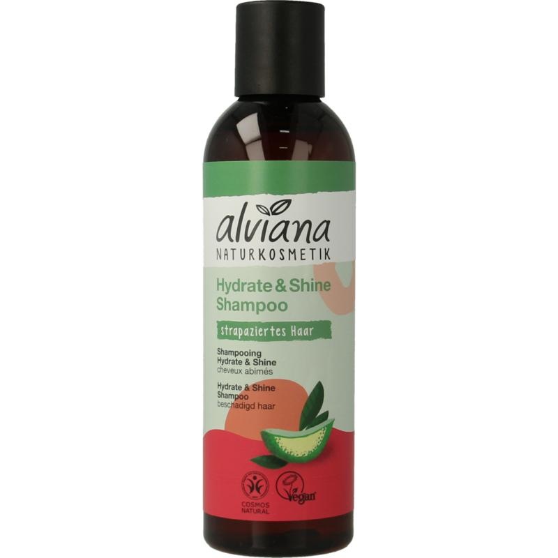 Alviana Alviana Shampoo spendet Feuchtigkeit und Glanz für strapaziertes Haar (200 Ml)