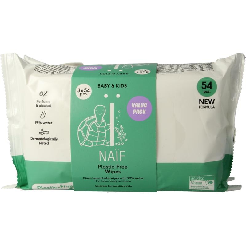 Naif Naif Baby & Kids plastikfreie Tücher 3er-Pack (3 Stück)