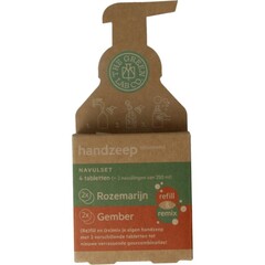 The Green Lab Co Handseifen-Nachfüllset Rosmarin & Ingwer (4 Stück)