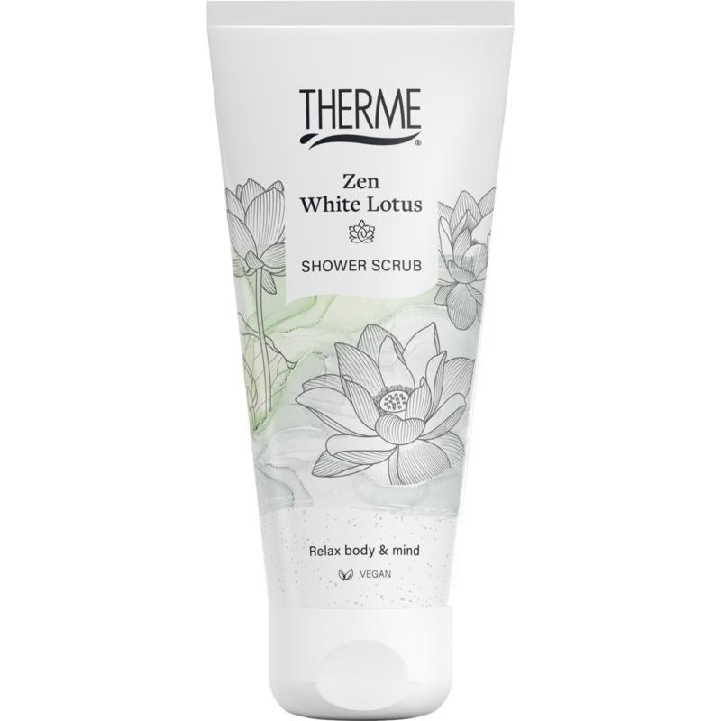 Therme Therme Zen Duschpeeling mit weißem Lotus (200 Ml)
