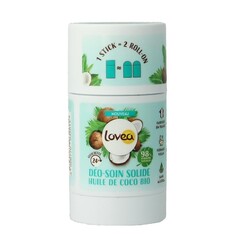 Lovea Solid Deodorant Pflege Kokosöl Bio (50 Gramm)