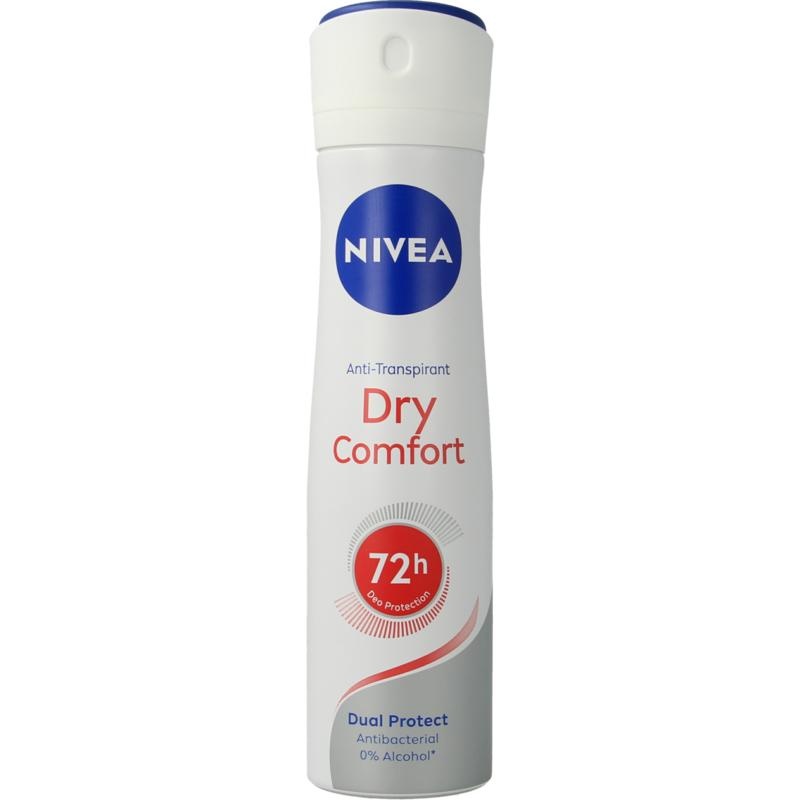 Nivea Nivea Dry Comfort Deodorant Spray (150 Ml)