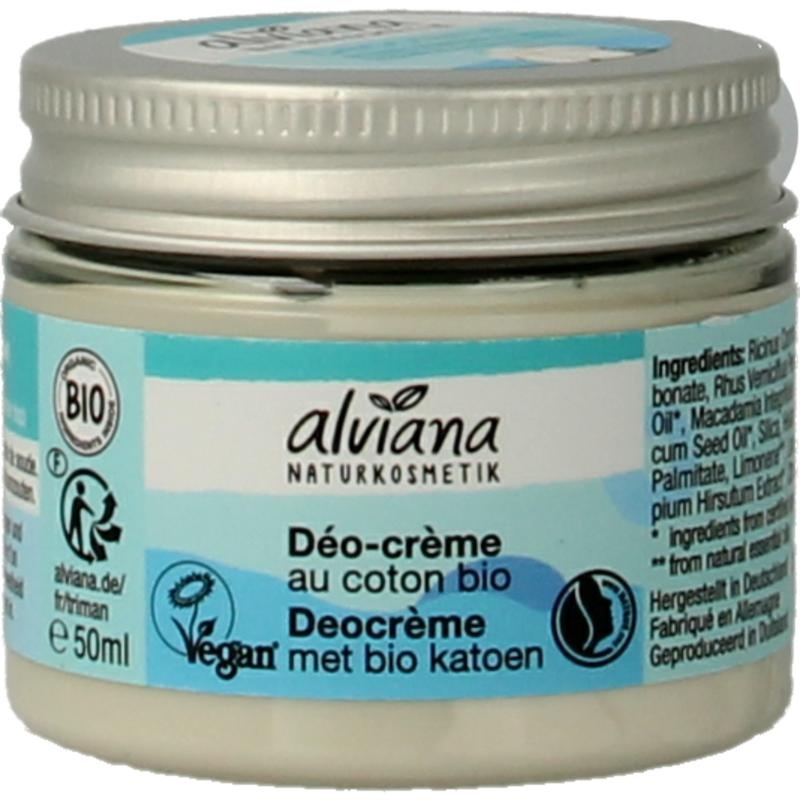 Alviana Alviana Deo Creme Baumwolle (50 Ml)