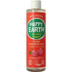 Happy Earth Pure Duschgel florales Patschuli (300 Ml)