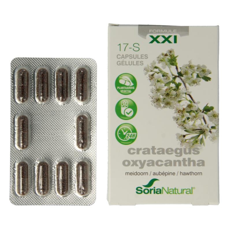 Soria Natural Soria Natural Crateagus oxyacantha 17-S (30 Caps)