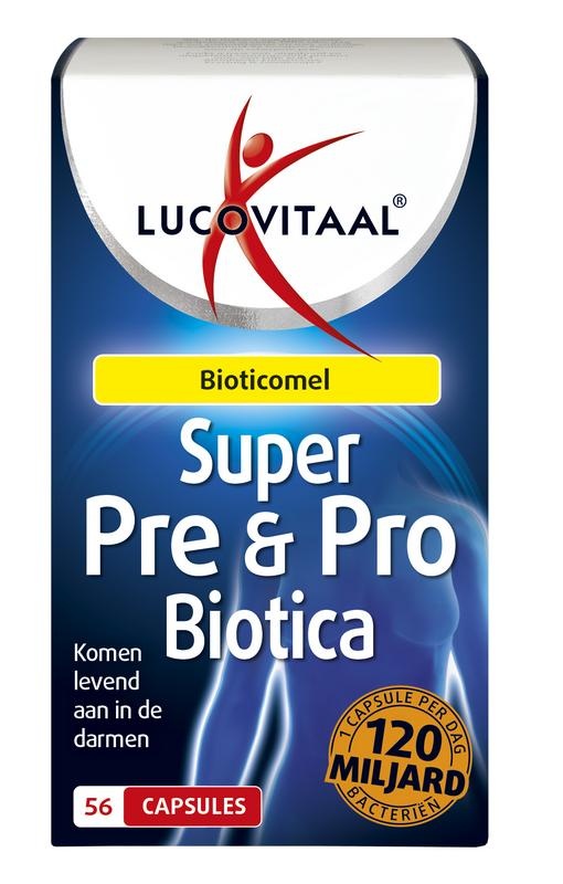 Lucovitaal Prä- und Probiotika 120 Milliarden (56 Caps)