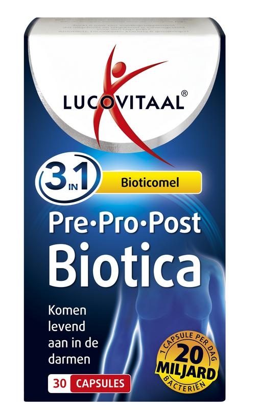 Lucovitaal Pre Pro Post Biotika (30 Caps)