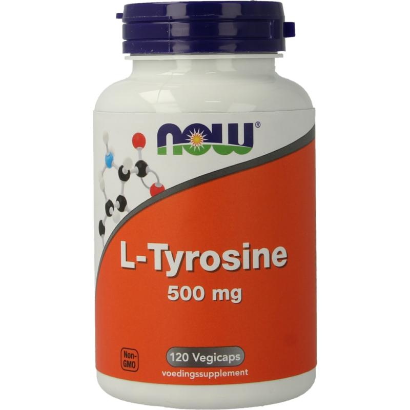 NOW NOW L-Tyrosin 500 mg (120 VCaps)