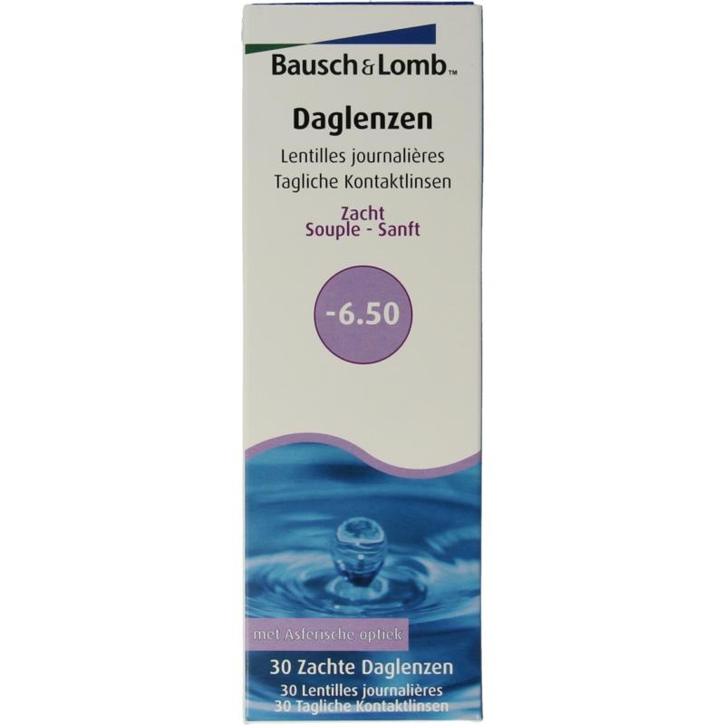 Bausch & Lomb Bausch & Lomb Tageslinsen -6,50 (30 Stück)