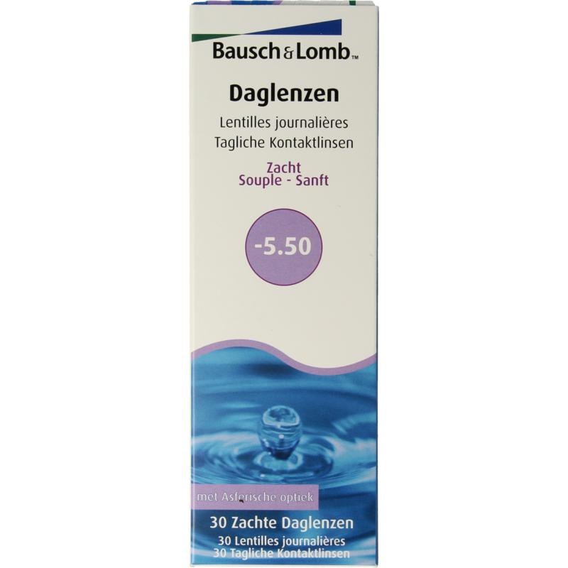 Bausch & Lomb Bausch & Lomb Tageslinsen -5,50 (30 Stück)