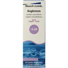 Bausch & Lomb Tageslinsen -5,00 (30 Stück)