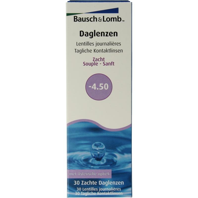 Bausch & Lomb Bausch & Lomb Tageslinsen -4,50 (30 Stück)