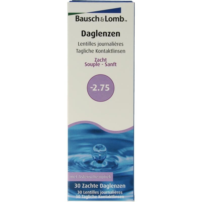Bausch & Lomb Bausch & Lomb Tageslinsen -2,75 (30 Stück)