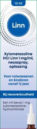 Linn Linn Nasenspray Xylometazolin 1 mg (10 Ml)
