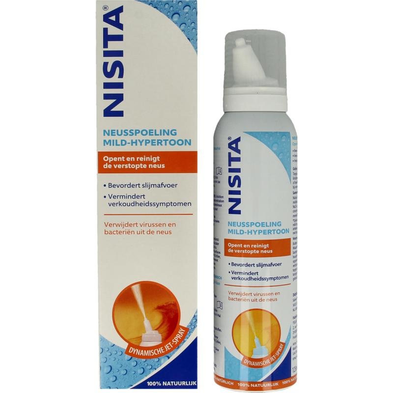 Nisita Nasenspülung mildes hypertonisches Strahlspray (125 Ml)
