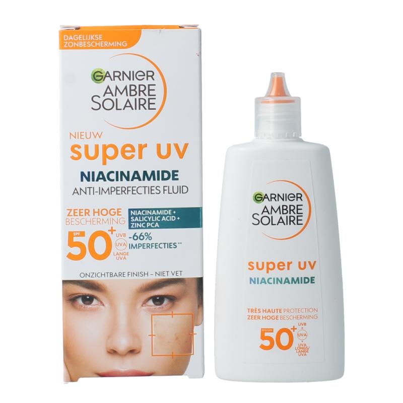 Ambre Solaire Fluid Niacinamid Super UV SPF50+ (40 Ml)