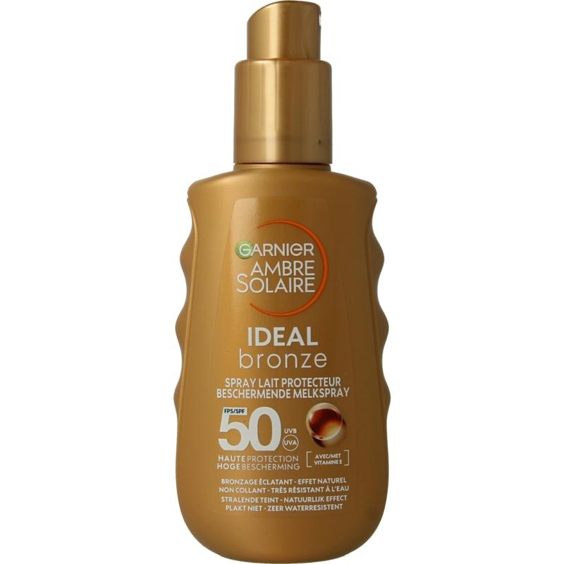 Ambre Solaire Milchspray Ideal Bronze SPF50 (150 Ml)