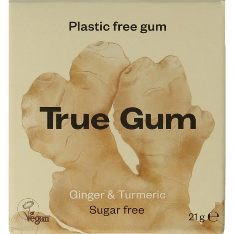 True Gum True Gum Ingwer & Kurkuma (21 Gramm)