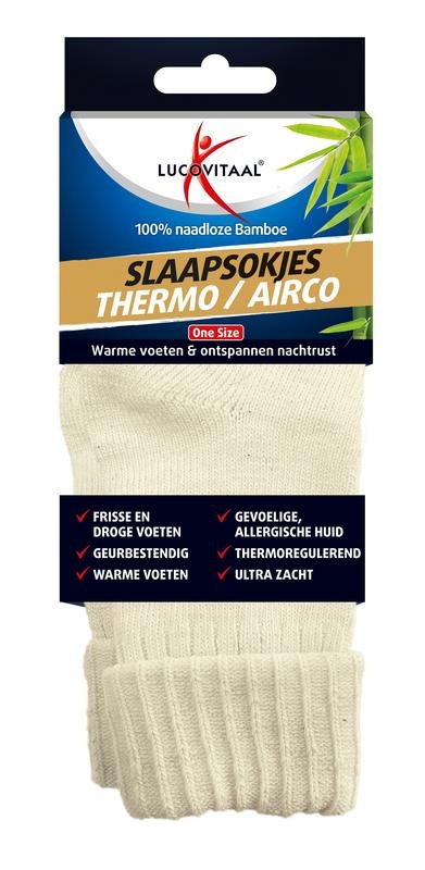 Lucovitaal Lucovitaal Bambus-Schlafsocken (1 Paar)