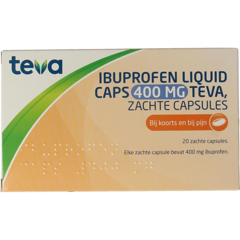 Teva Ibuprofen 400 mg FlüssigCaps (20 Caps)