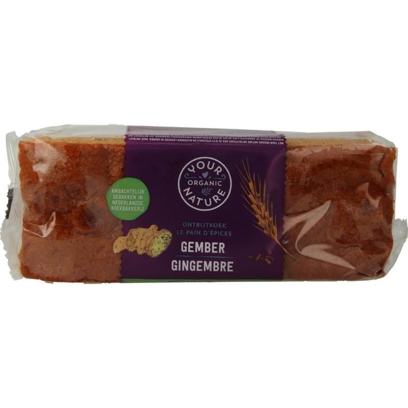 Your Organic Nat Your Organic Nat Ginger Lebkuchen Bio (400 Gramm)