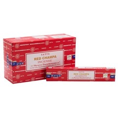 Nag Champa Räucherstäbchen Satya Roter Champa 15 Gramm