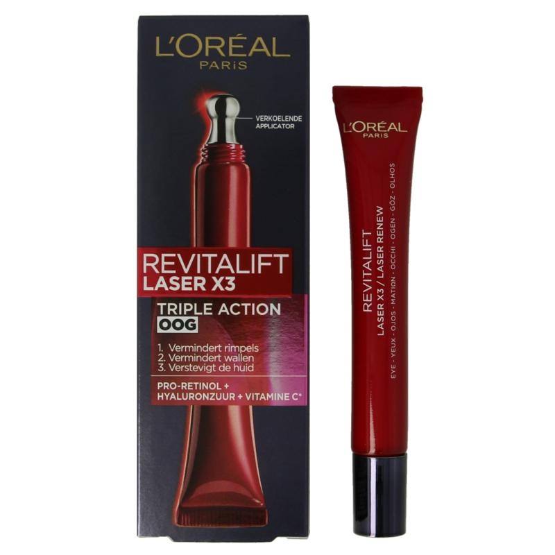 Loreal Loreal Revitalift Laser X3 Augen 15 Ml