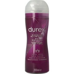 Durex Massage- und Gleitmittel 2-in-1 Aloe Vera (200 Ml)