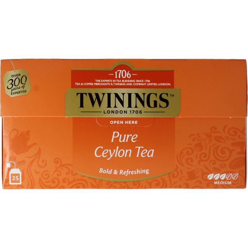 Twinings Reiner Ceylon-Tee 25 Beutel