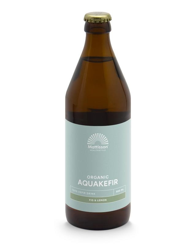 Mattisson Bio Aquakefir Feige & Zitrone bio (500 Ml)