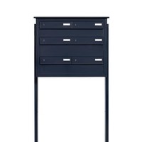 Larob ensemble de boîtes aux lettres sur pieds - 6 résidents