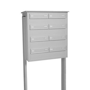 Larob Larob multiple letterboxes free standing - 8 letterboxes