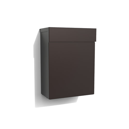 Albo Letterbox TOPA 530 in aluminium - RAL Color of your choice