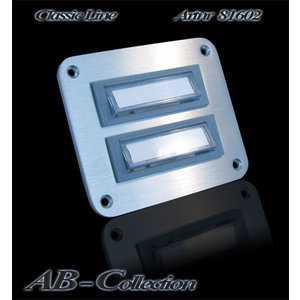 Mailbox design Doorbell Rectangle - Illuminated - Type 602