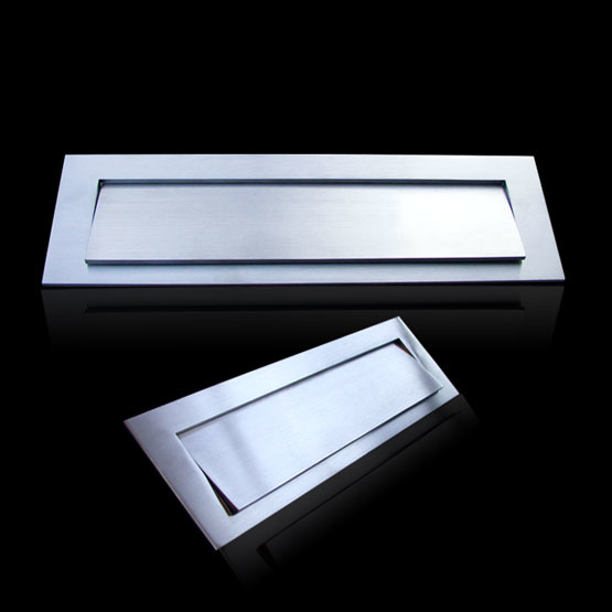 Graviers Design Plaque De Sonnette En Acier Inoxydable V2A Avec Gravure